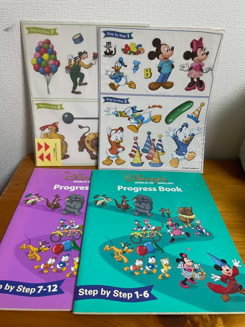 ディズニー英語システム　ステップバイステップ　DWE 美品　全巻　セット売り