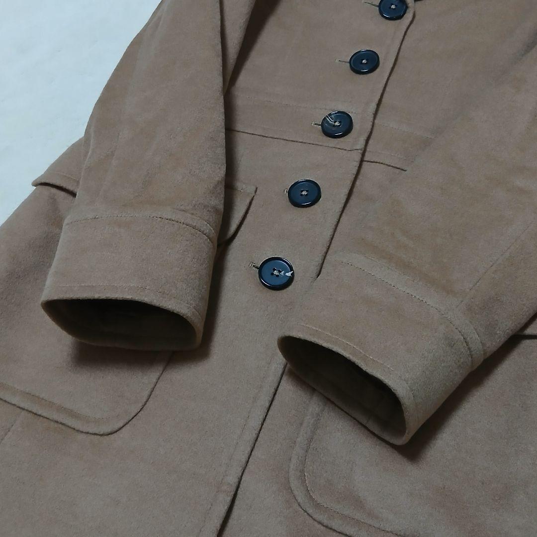 極美品 BROOKS BROTHERS キャメルヘア100% ウールロングコート