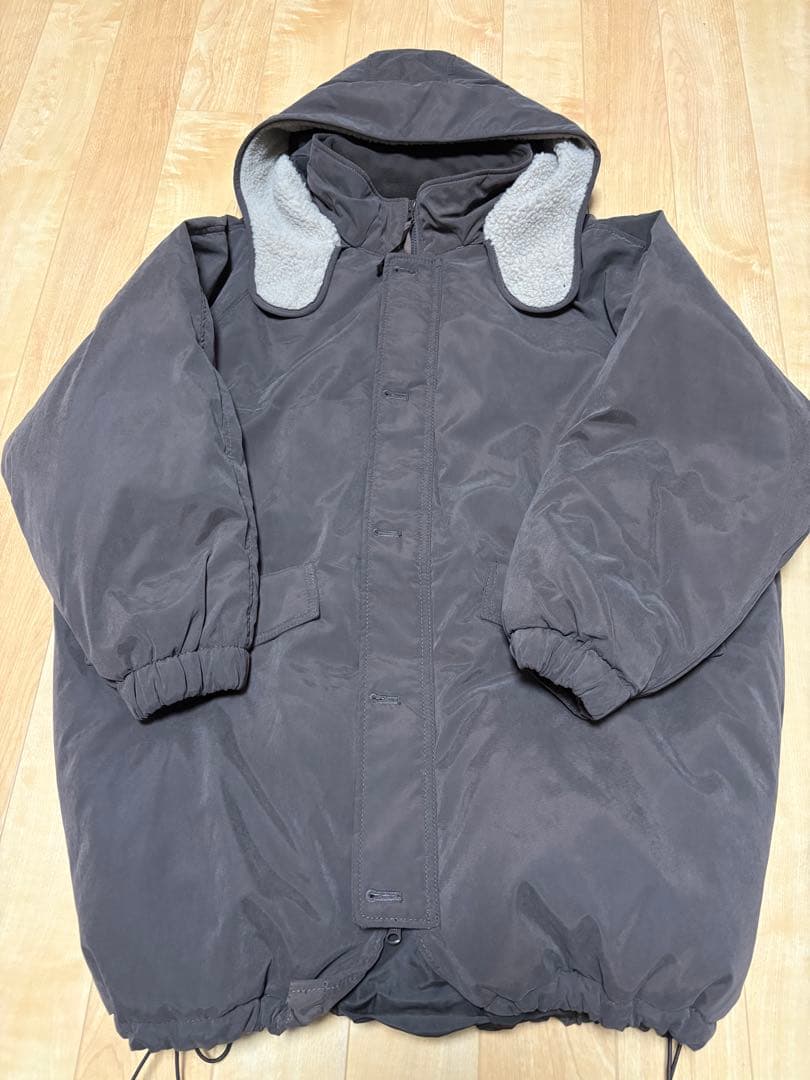 アライドふんわりモンスターパーカー　ブラウン　ニコアンド