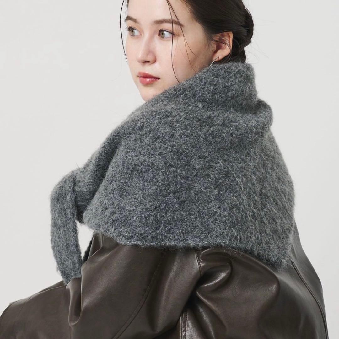 ビューティーアンドユース　トライアグルマフラー　ストール