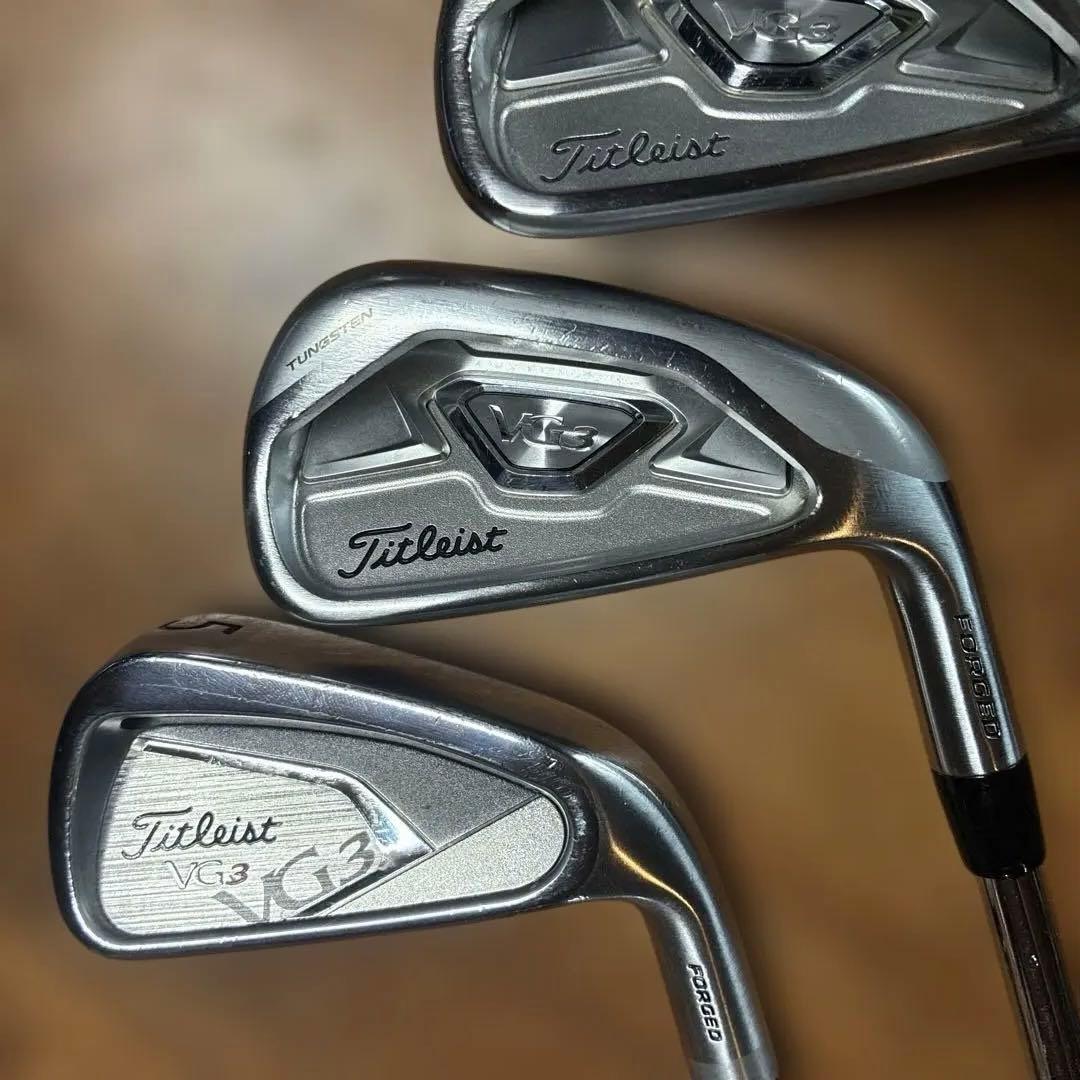 タイトリスト　VG3 アイアンセット2018