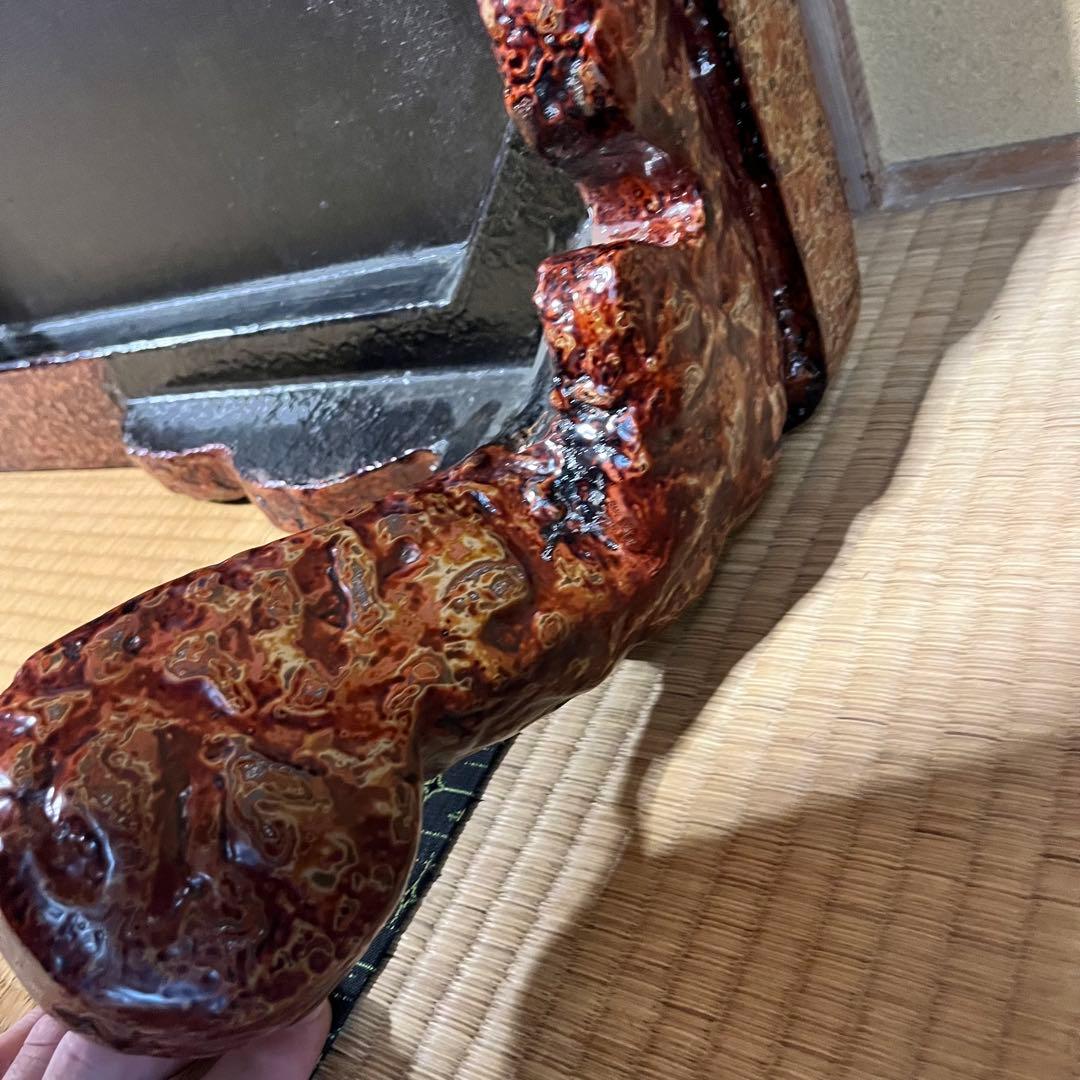 高級座卓　津軽塗　細かな細工　特徴的な脚デザイン