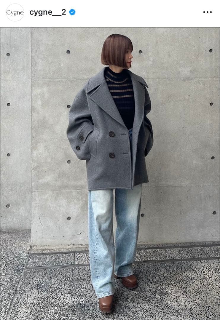 【新品未使用】 Cygne 今期新作 コート Emii