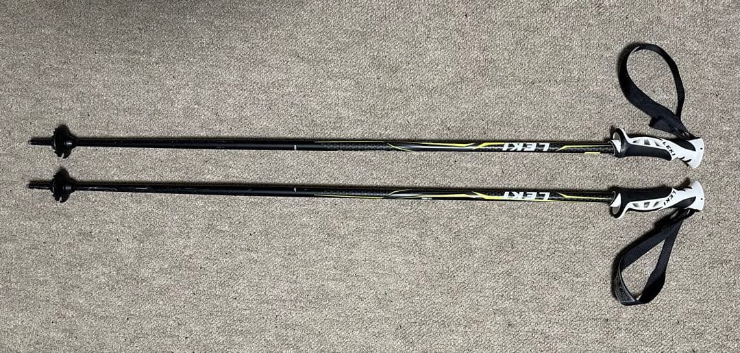 Salomon X-PRO　POWERLINEスキー板、LEKI ストック付き