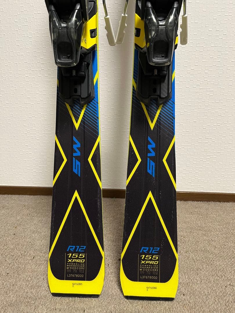 Salomon X-PRO　POWERLINEスキー板、LEKI ストック付き