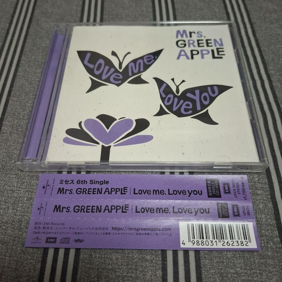 Mrs. GREEN APPLE Love me,Love you 初回限定盤