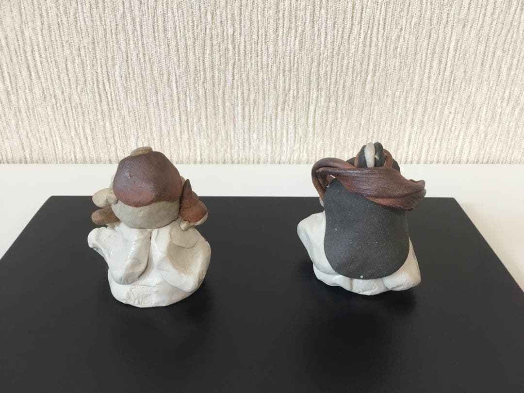 七福神　陶器　置物　細川智晴作