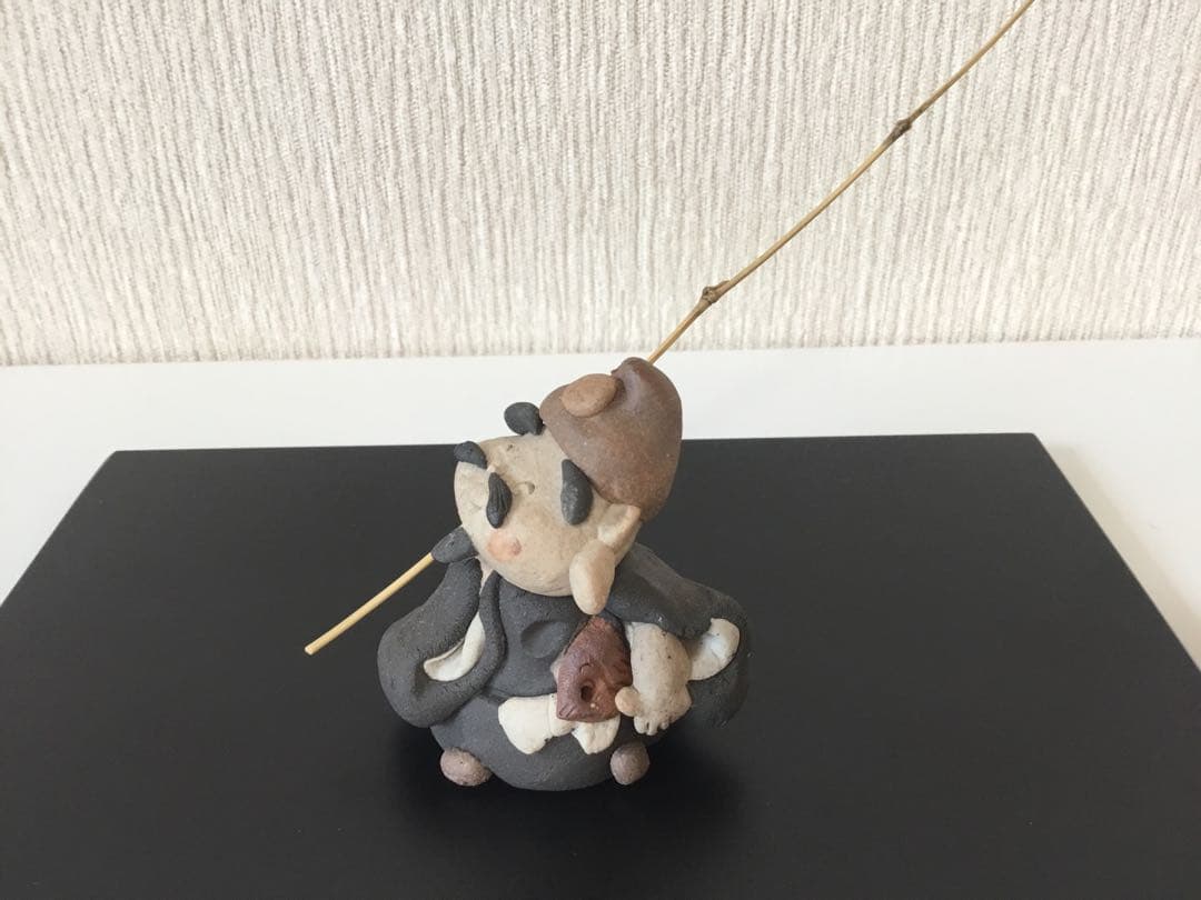 七福神　陶器　置物　細川智晴作