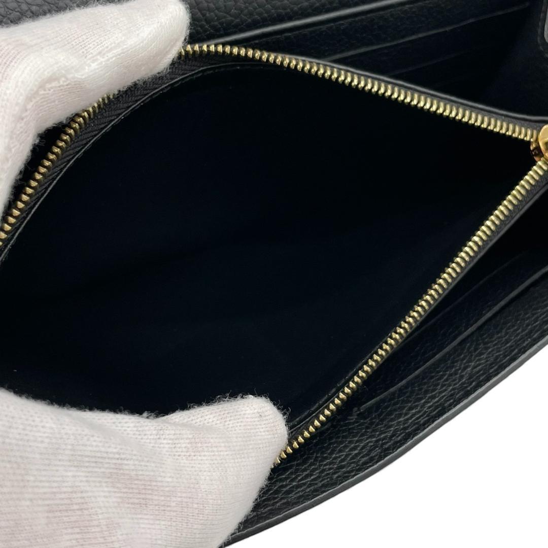 【超極美品】ルイヴィトン 長財布 ポルトフォイユ・サラ モノグラム アンプラント