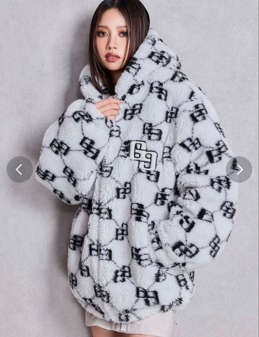 最終値下げ ★ GG ラメボア BIG ブルゾン