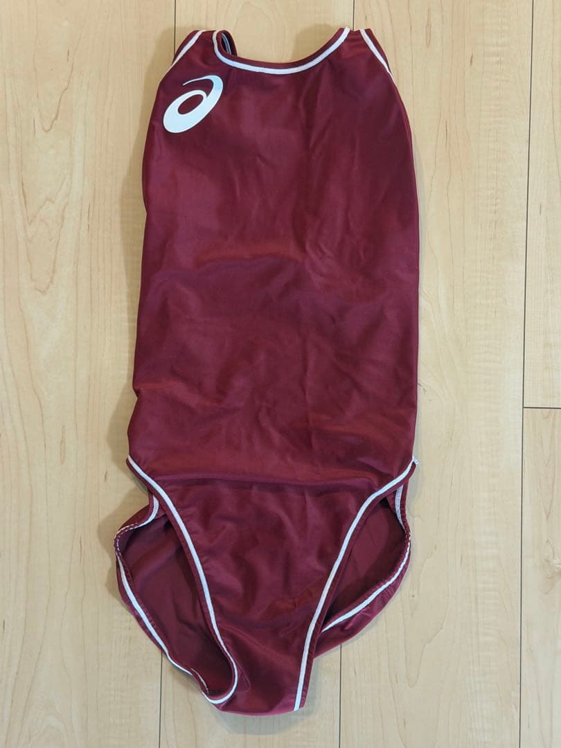 り*ん様 asics アシックス 競泳水着 XLサイズ エンジ 2162A094