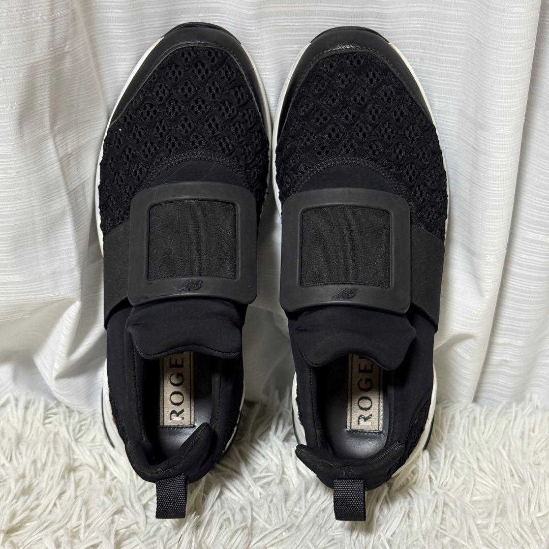 極美品✨ロジェヴィヴィエ VIV RUN ヴィヴ ラン スニーカー　黒　37