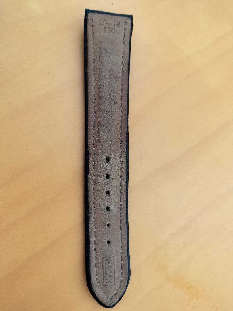 ブライトリング純正レザー 時計ベルト 20-18mm