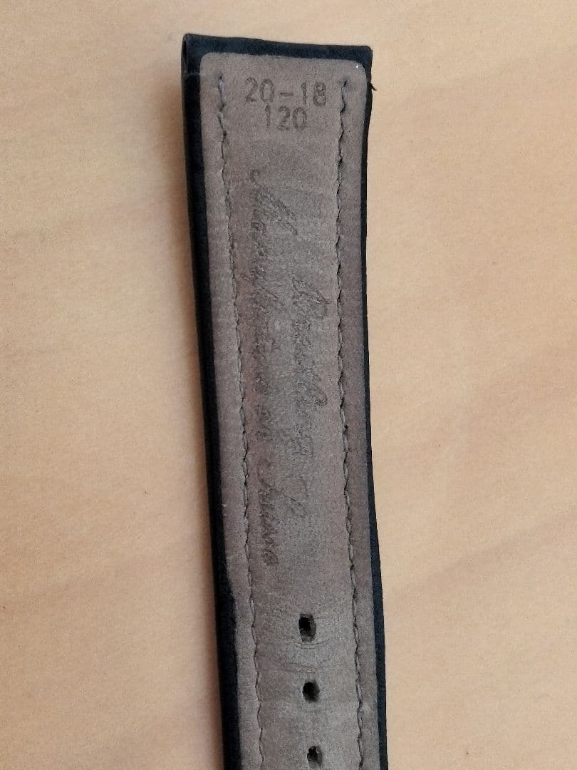 ブライトリング純正レザー 時計ベルト 20-18mm