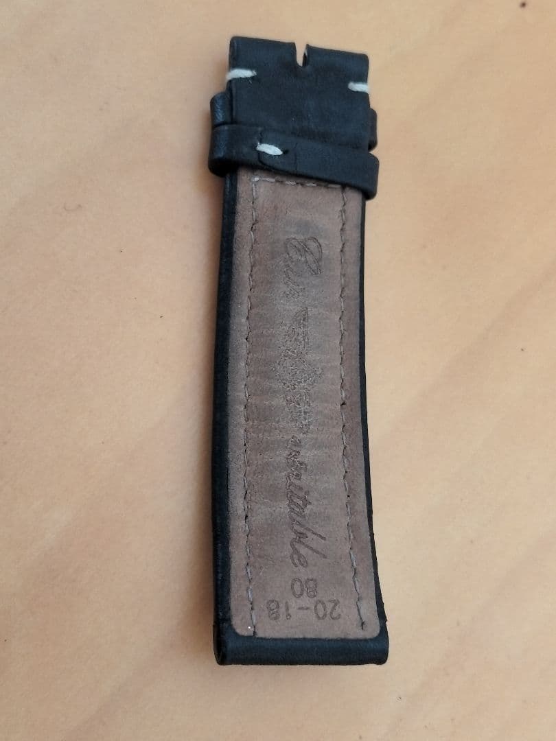 ブライトリング純正レザー 時計ベルト 20-18mm