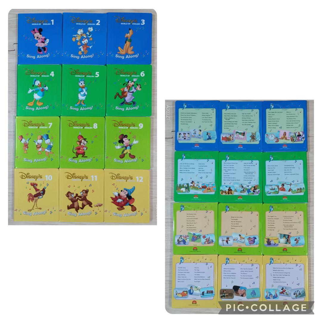専用75‐⑳DWE ディズニー英語システム シングアロングDVD1〜12巻