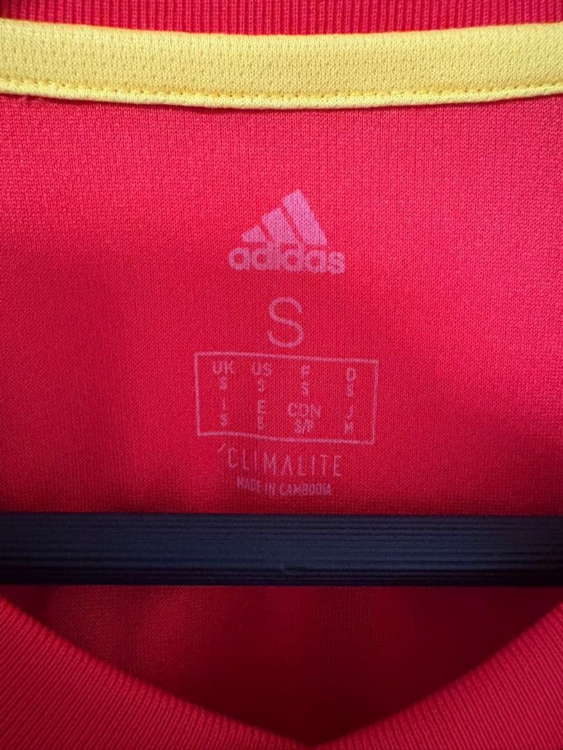 アディダス公式 スペイン代表 2018 ユニフォーム #21 ダビド・シルバ M