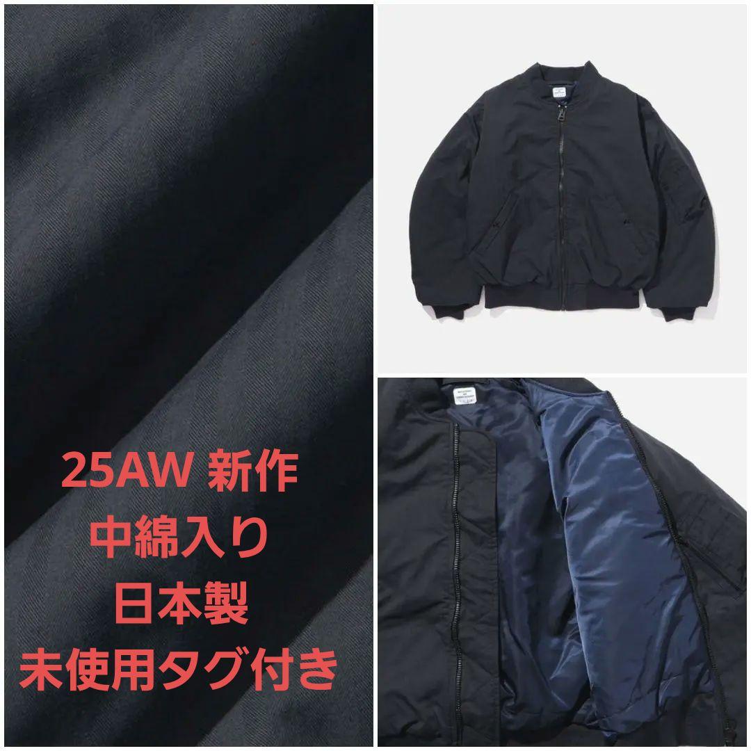 25AW未使用品ネセサリーオアアンネセサリーMA-1フライトジャケット新作メンズ