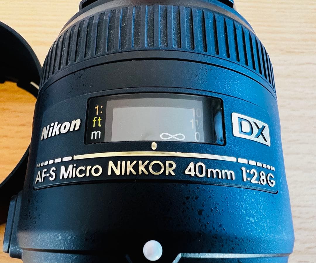 タイムセール【美品】Nikon AF-S Micro NIKKOR 40mm