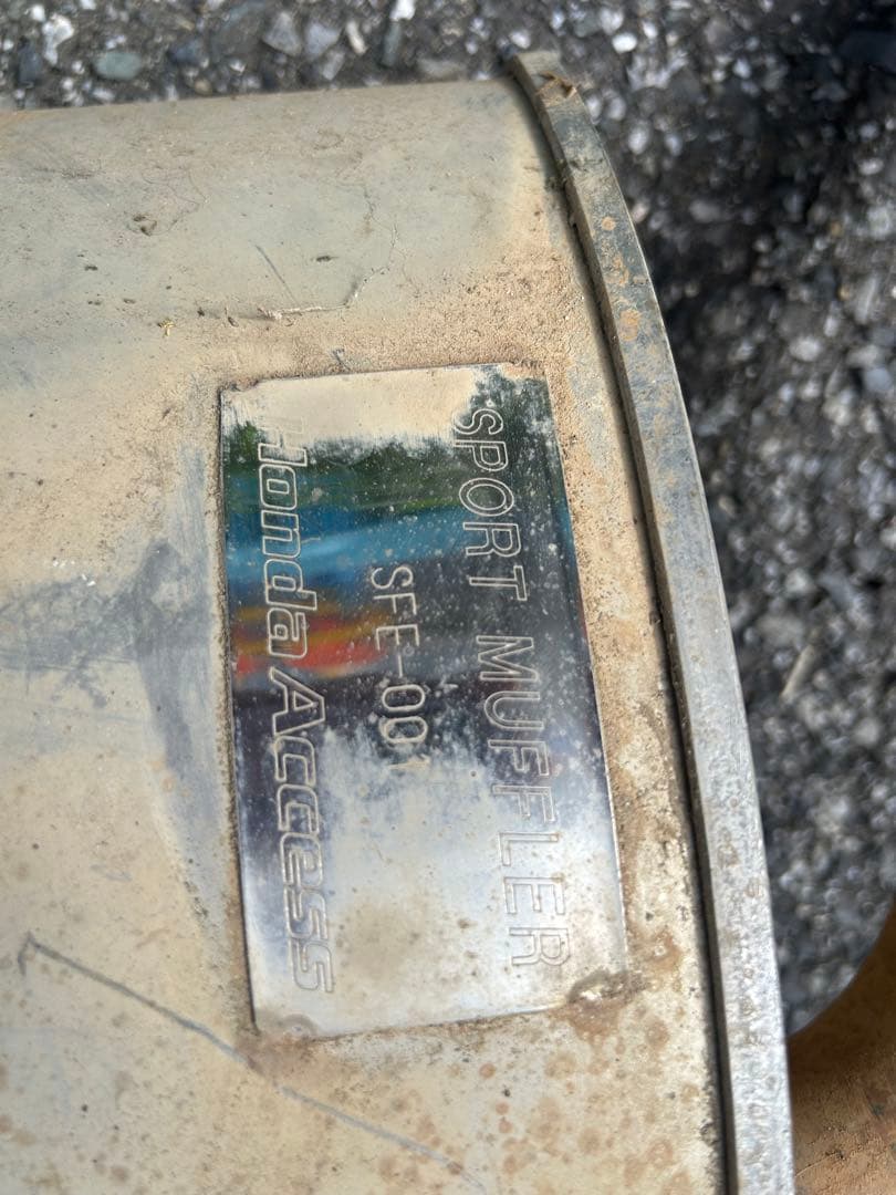 RB1 オデッセイ　モデューロスポーツマフラー