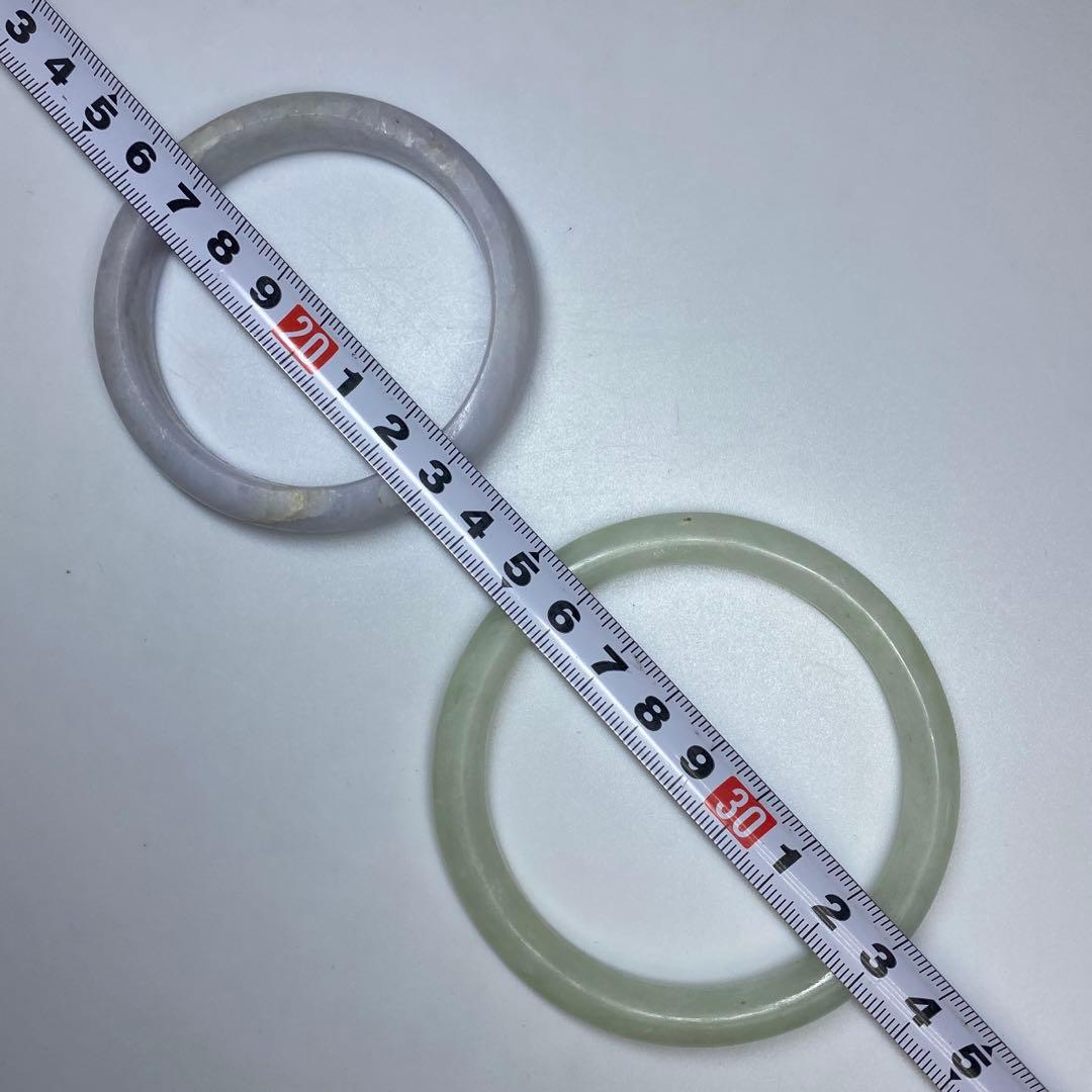 翡翠 バングル・大玉・念珠 200g 東キ7-1229ア㉟