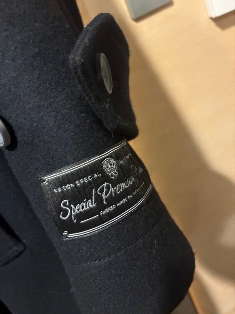 maison special ウールロングコート