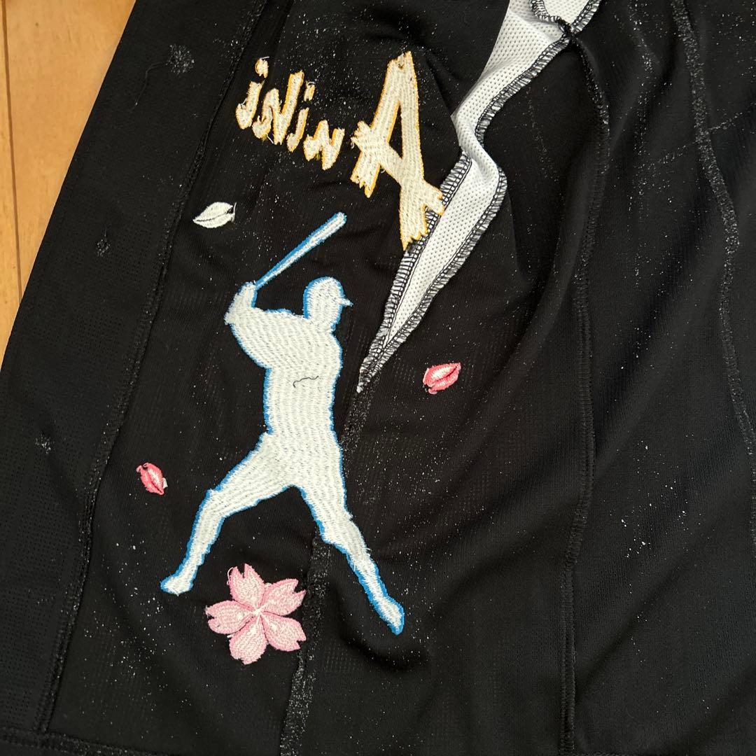 阪神タイガース　金本知憲　ビジターレプリカユニフォーム　総刺繍