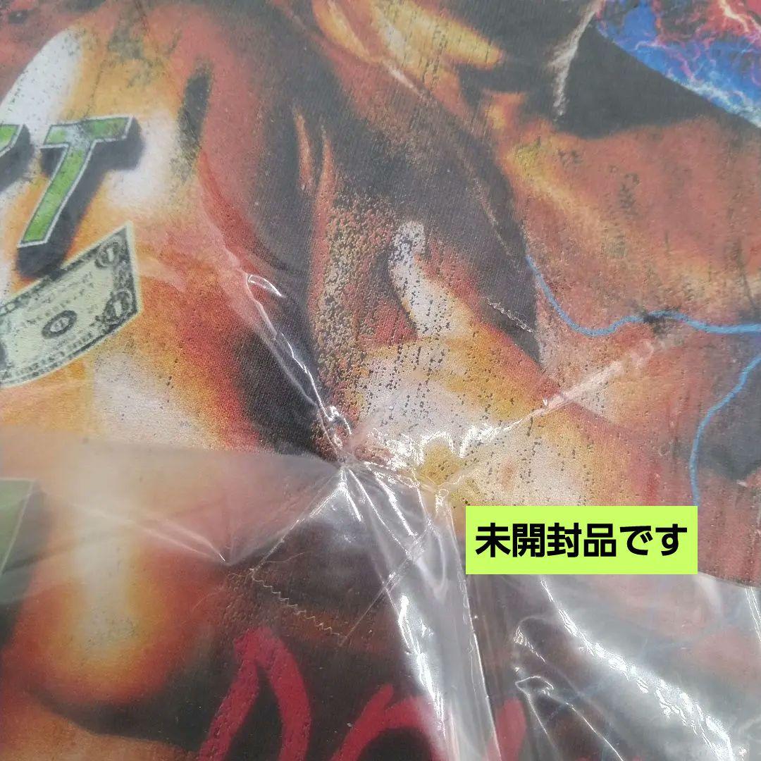 新品未使用　長州力　 今日もどこかでパワーホール　プロレス　Tシャツ　ＸＸＬ