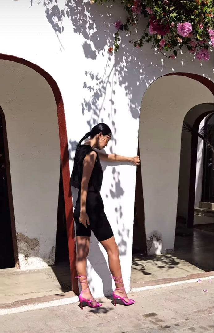 【新品】Nala レギンス　High waist half leggings