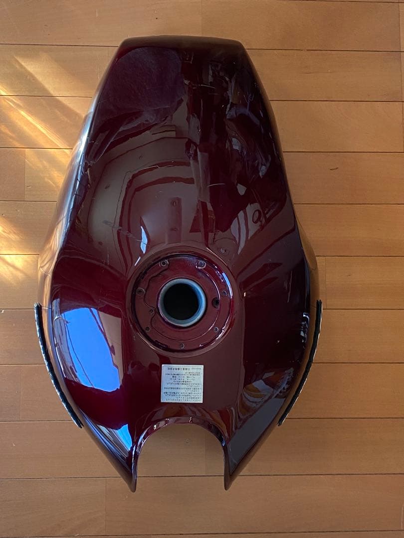 K*S様 KAWASAKI ゼファー400用　ワインレッド バイクタンク