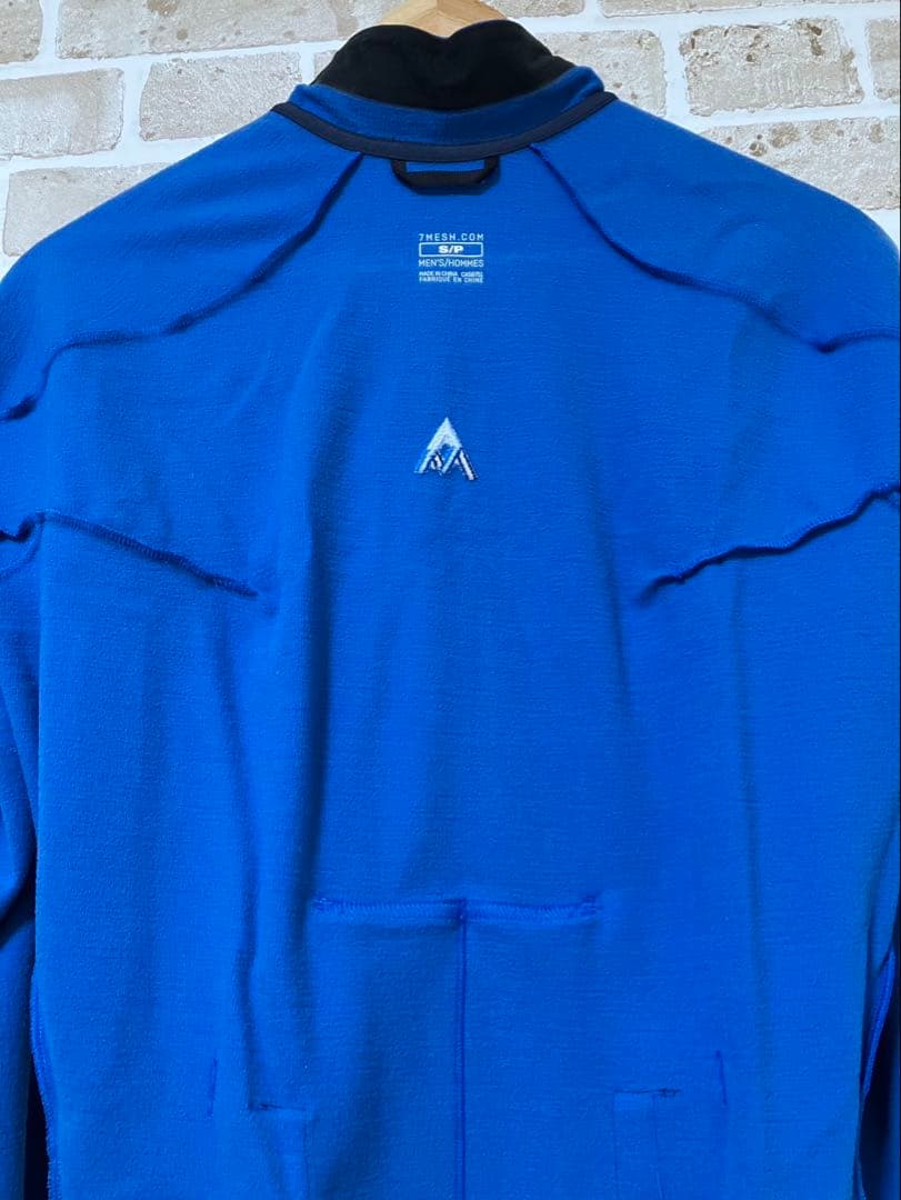 【24時間以内/匿名配送】セブンメッシュ メンズ 長袖 サイクルジャージ S