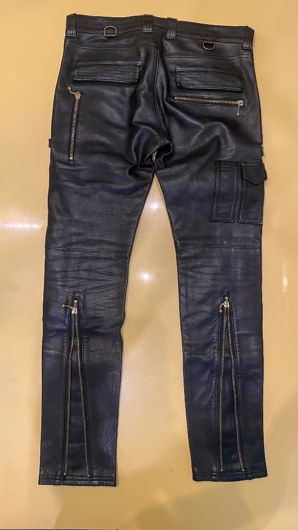 y*o様 blackmeans ブラックミーンズ レザーパンツ　サイズ２