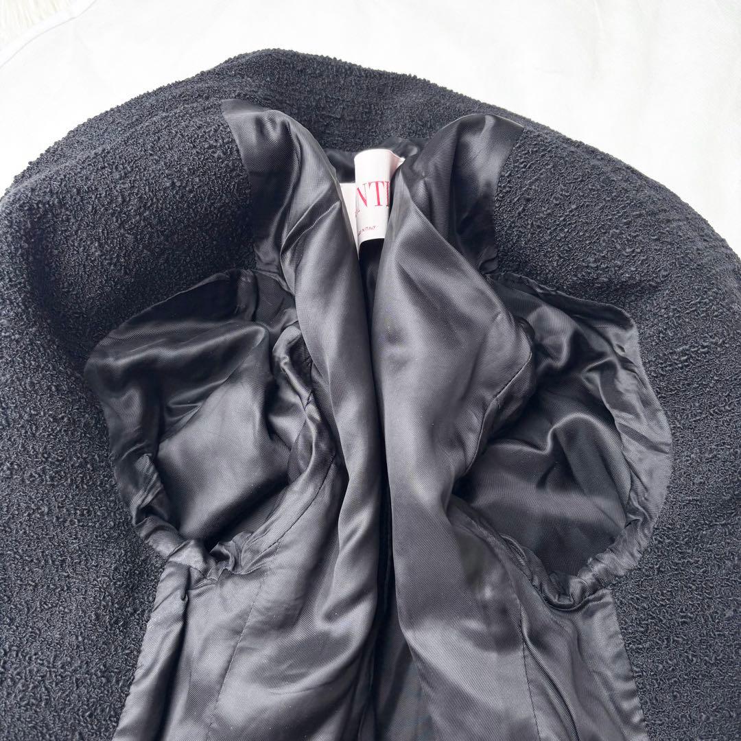 ヴァレンティノ 2022 パイピング ツイードジャケット ダブルボタン 金ボタン