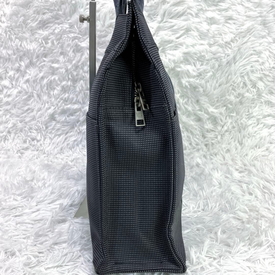 HERMES　トートバッグ　エールライン　MM　グレー　A4可