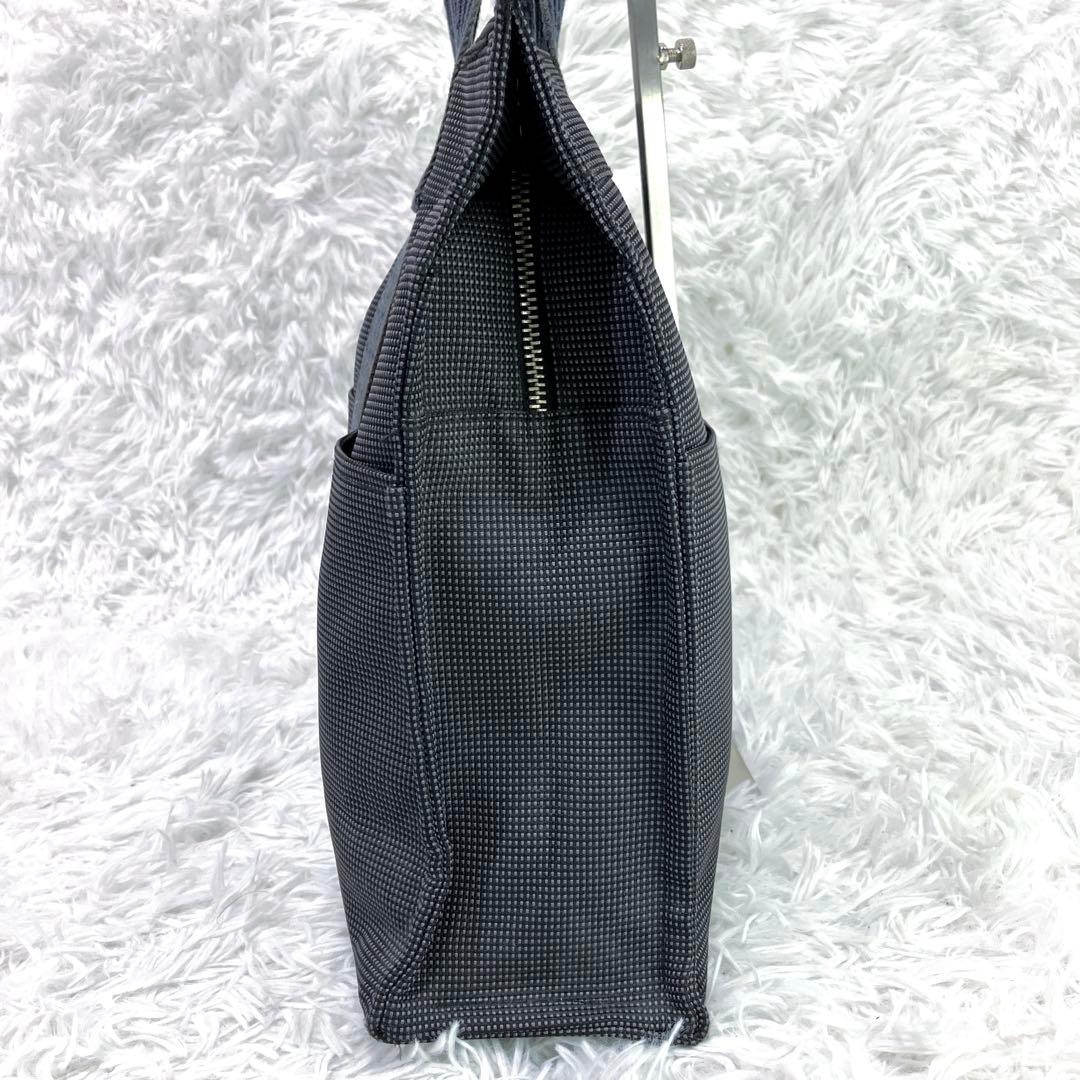 HERMES　トートバッグ　エールライン　MM　グレー　A4可
