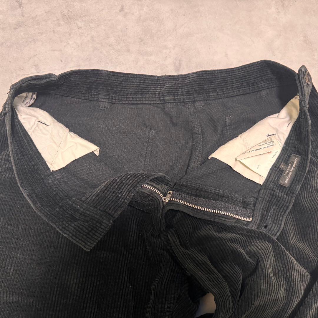 COMME des GARÇONS HOMME PLUS コーデュロイパンツ 黒