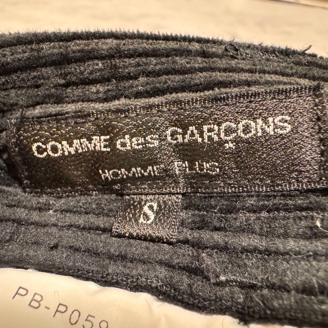COMME des GARÇONS HOMME PLUS コーデュロイパンツ 黒