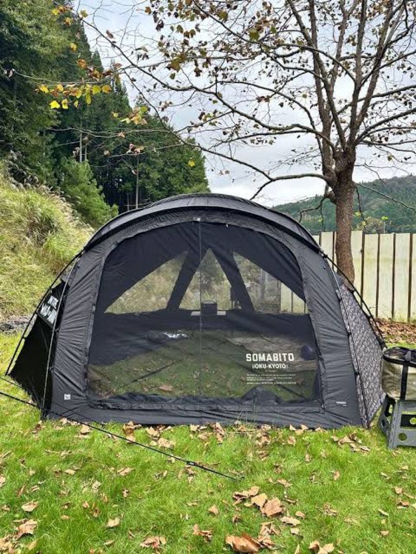 SOMABITO KAMAKURA ブラックキャンプテント