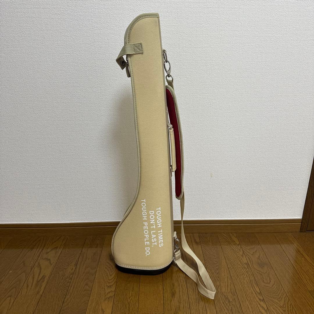 ONOFF オノフ 軽量キャディバッグ ゴルフバック　ベージュ 中古品
