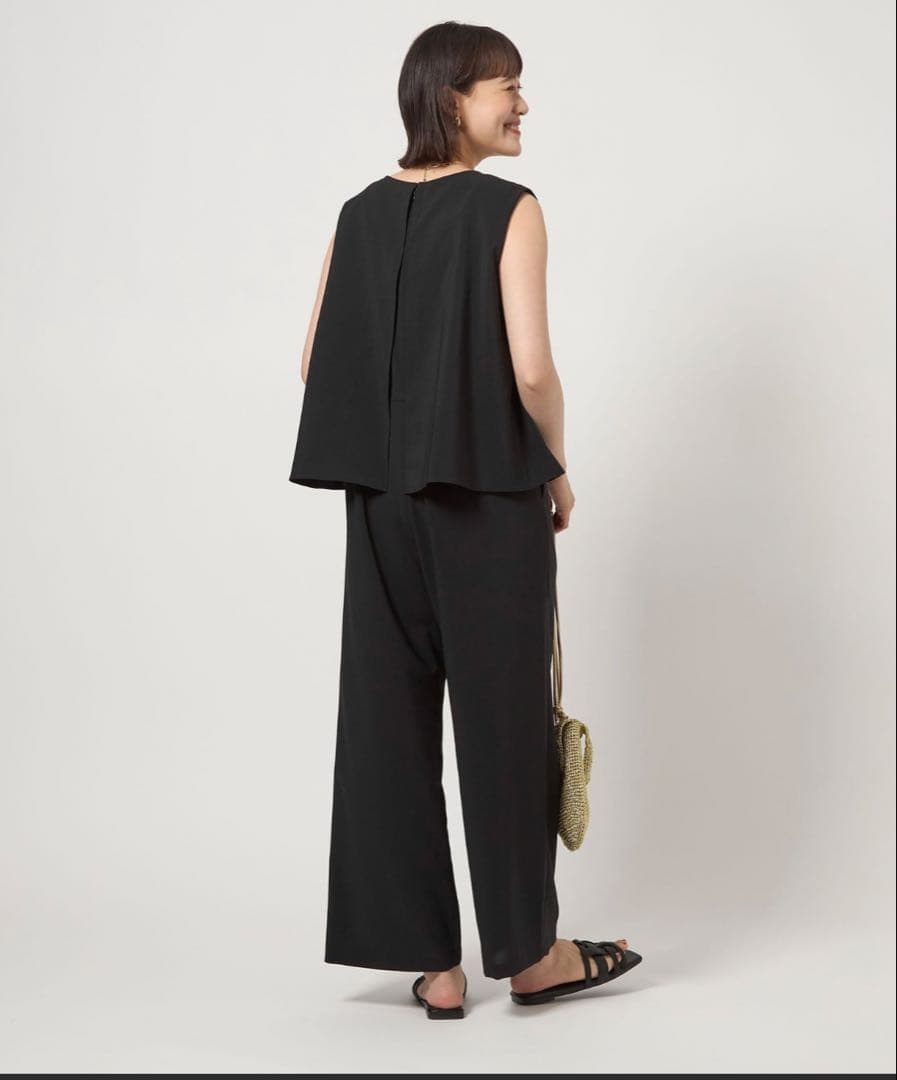 green label relaxingドライクロス レイヤード オールインワン