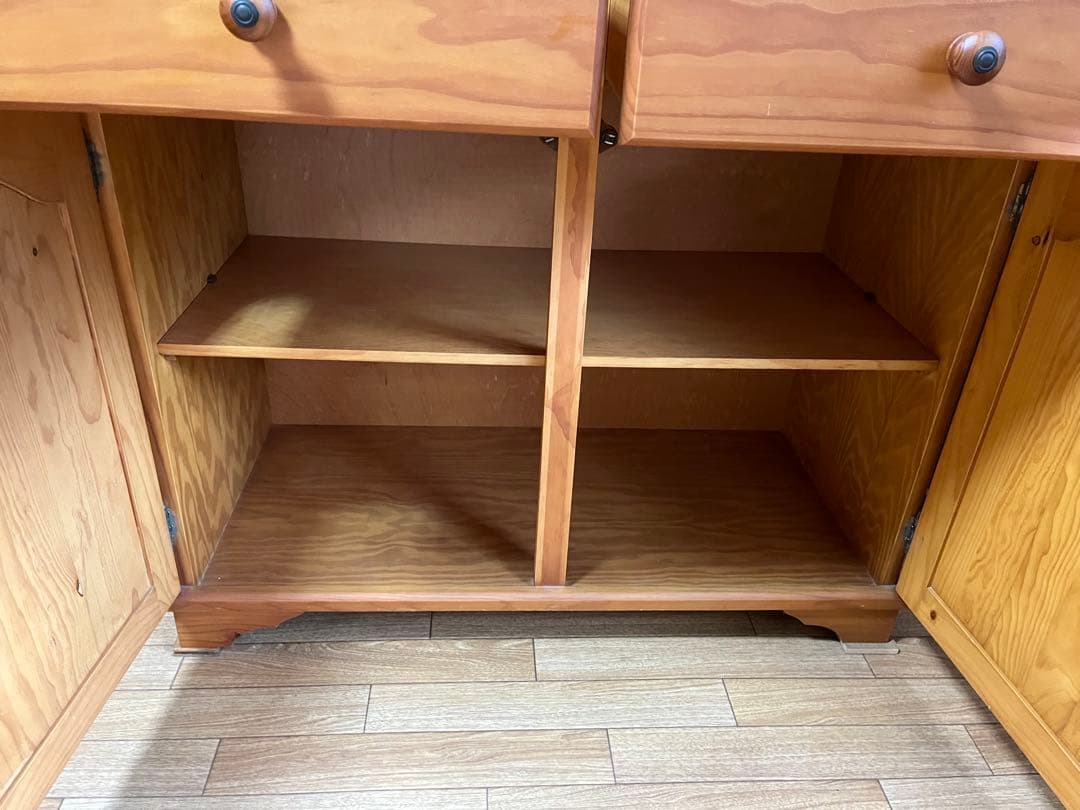 またちょっと値下げ　フランスベッド　Ticaカントリー　食器棚　カップボード♪