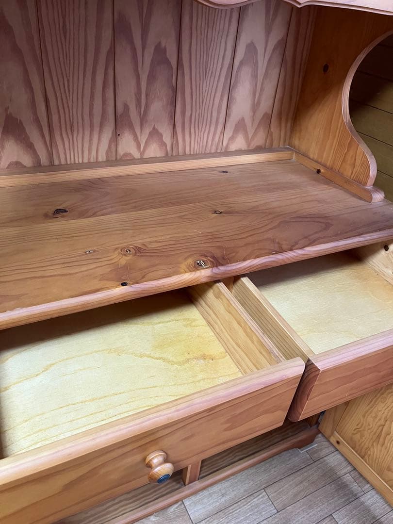 またちょっと値下げ　フランスベッド　Ticaカントリー　食器棚　カップボード♪