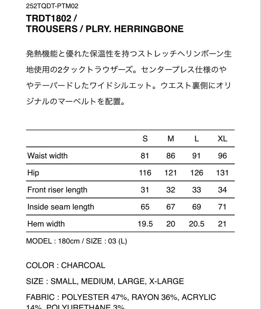 WTAPS TRDT1802 25AW 完売品