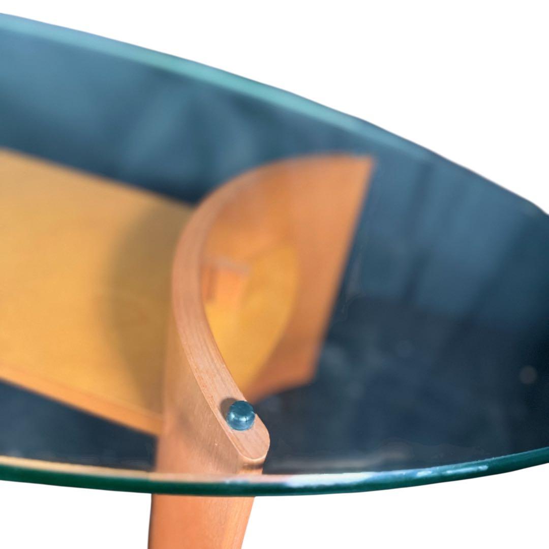 HR790 hukla モダンガラステーブル　フクラ　コーヒーテーブル