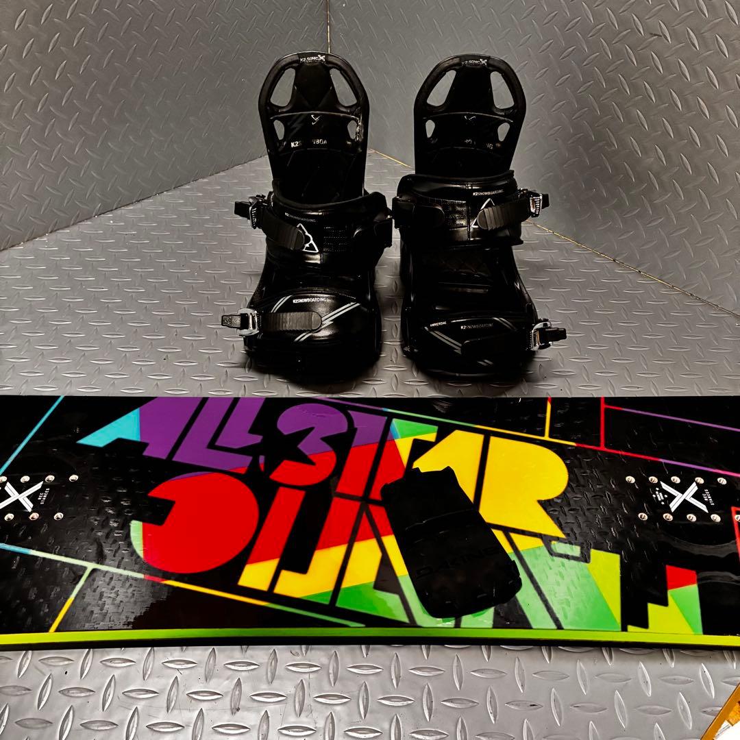 【メンズ】FANATIC ALL STAR 154cm BOAブーツ付3点セット