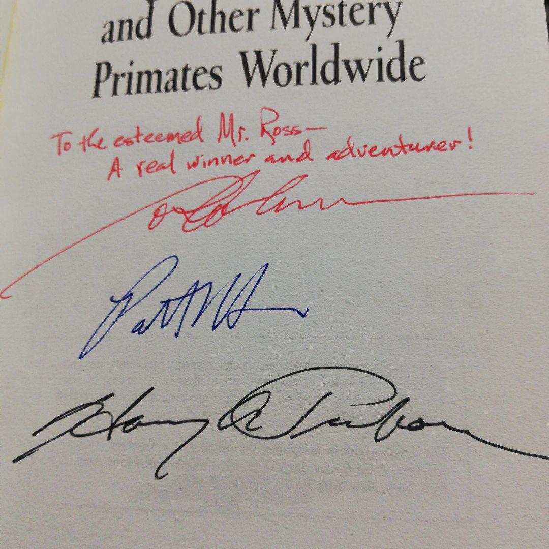 洋書 Field Guide to Bigfoot/Coleman (Signed)