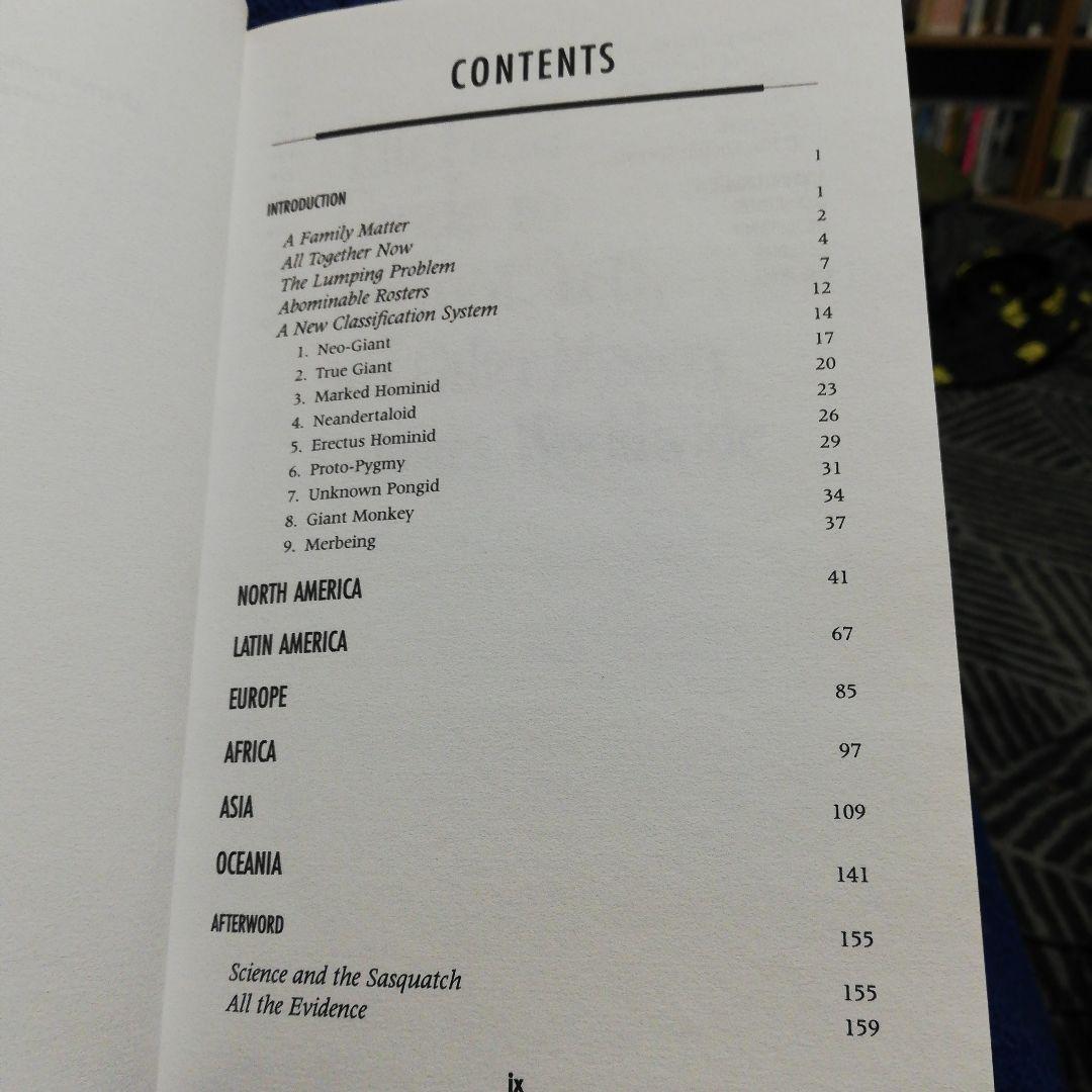 洋書 Field Guide to Bigfoot/Coleman (Signed)