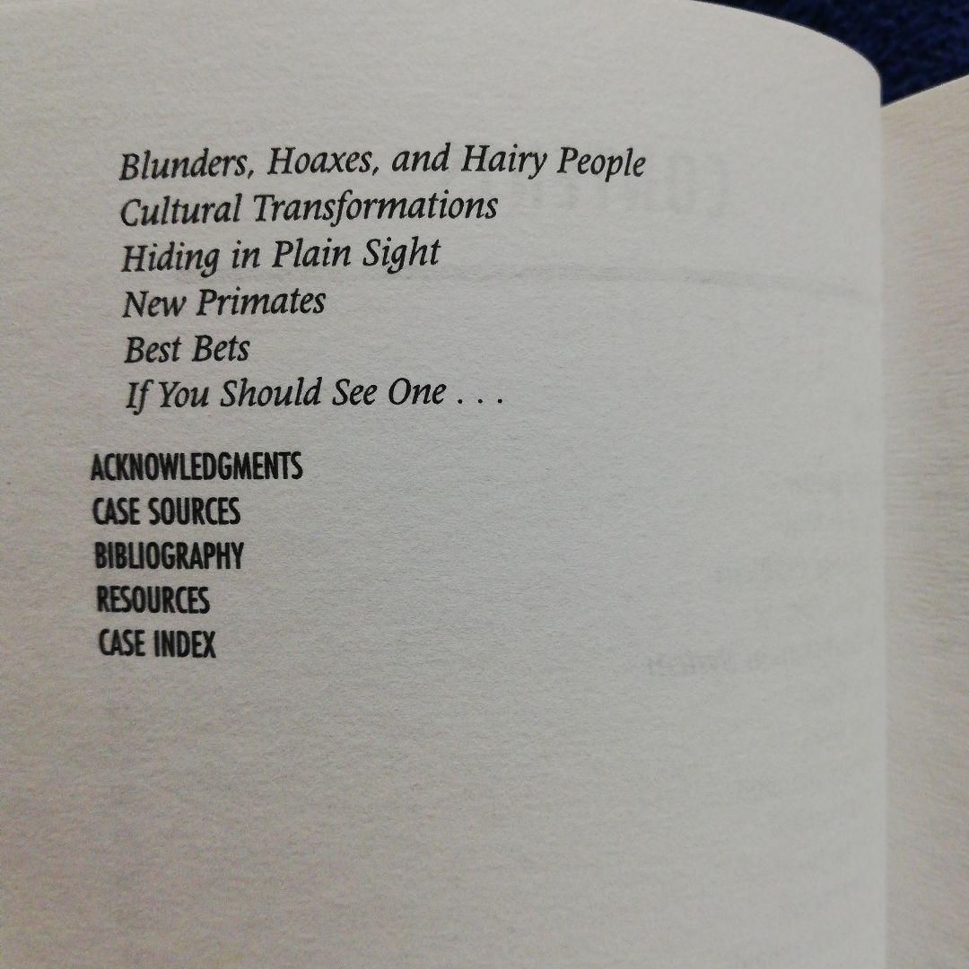 洋書 Field Guide to Bigfoot/Coleman (Signed)