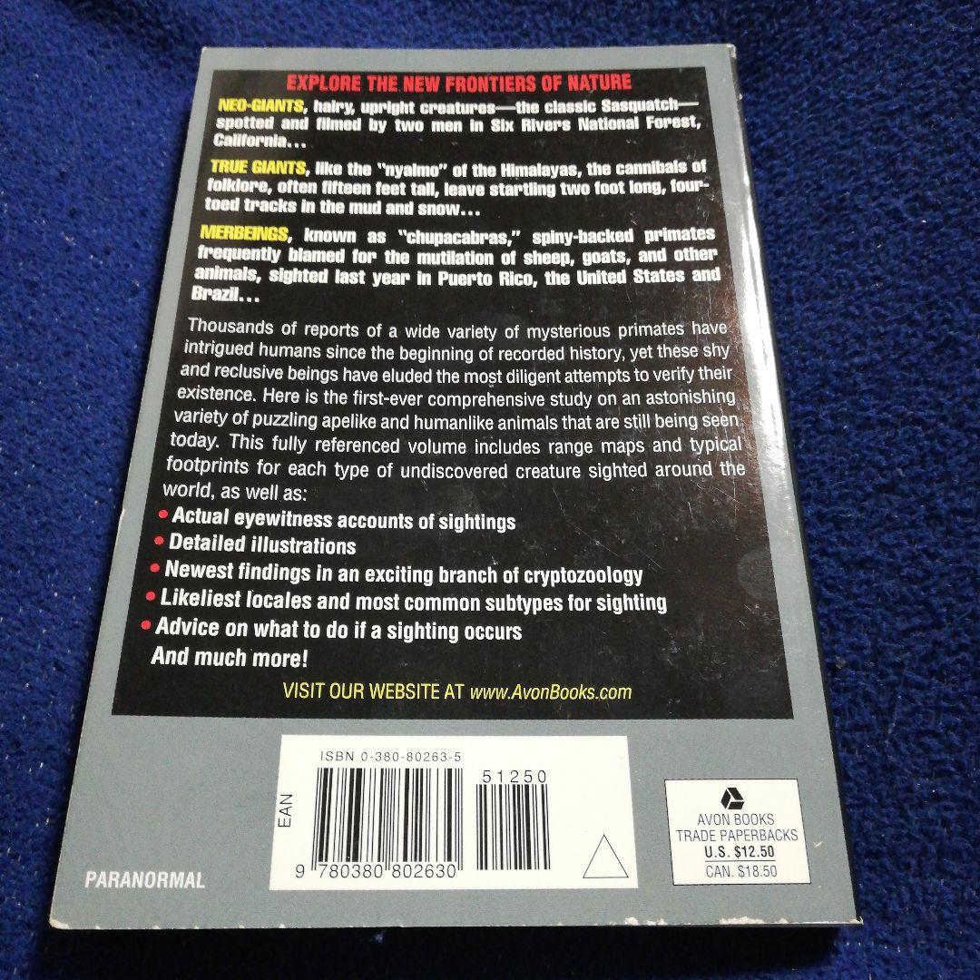 洋書 Field Guide to Bigfoot/Coleman (Signed)