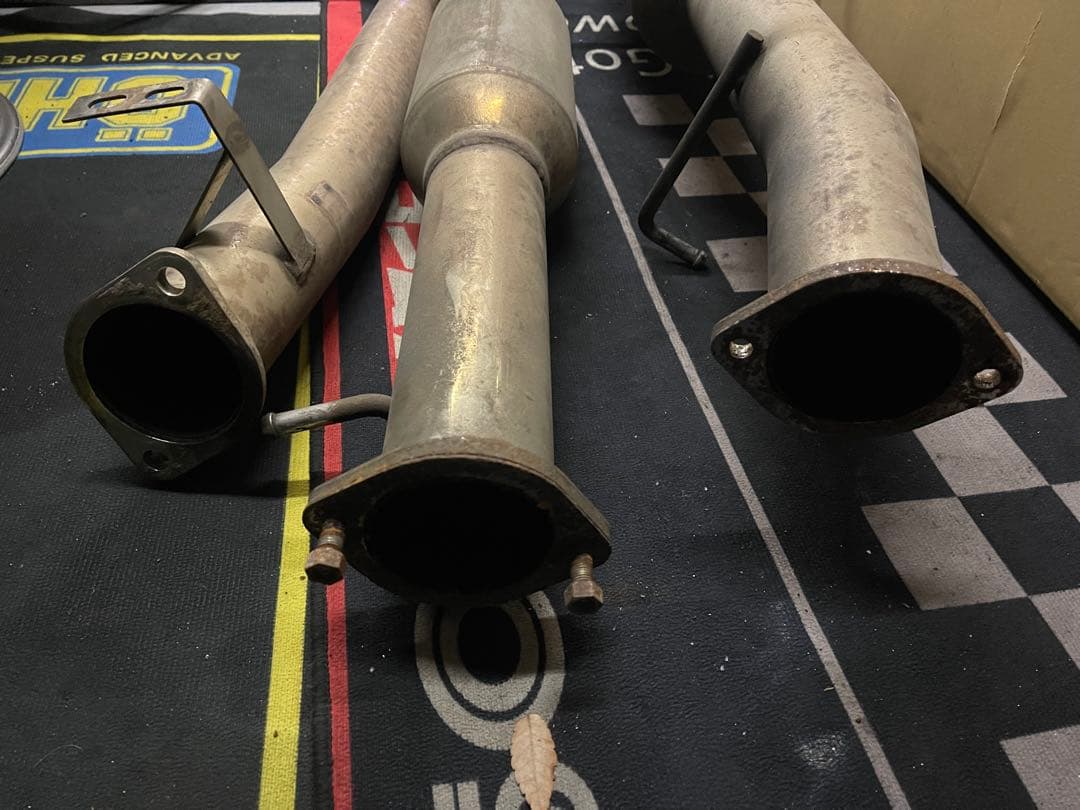 ER34 砲弾マフラー ブリッツ　3点セット　RB25DET 送料込み